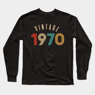 Vintage 1970 Long Sleeve T-Shirt